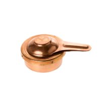 Réchaud pour caquelon à fondue de fromage avec motifs poya en métal effet rouillé – Image 10