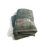 Set linge éponge de bain trace de ski gris avec gant de toilette, serviettes, tapis et grand linge de bain de douche – Image 5