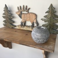 Bougie ronde coloris anthracite – Image 3