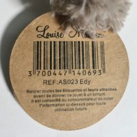 Peluche chien "Edy" originale de "Louise Mansen" - beige, marron et blanc – Image 5