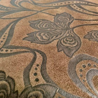 Set 2 coussins + 2 housses de coussins Cosmos Zafira en cuir brun – Image 2
