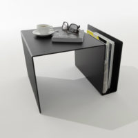 Table d'appoint porte-journaux ou table de chevet minimaliste – Image 7