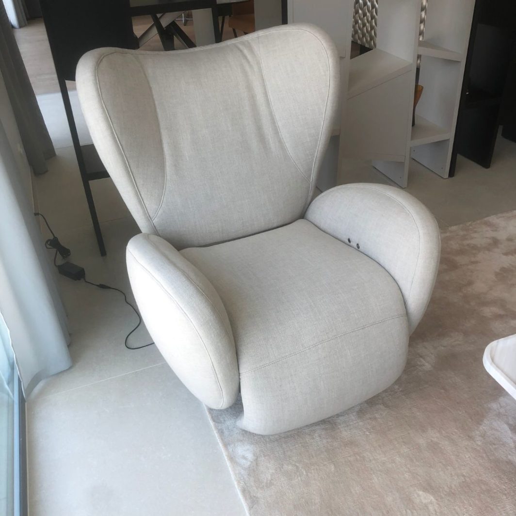 3237 FIORITA  F54  Fauteuil Natuzzi relax pivotant double motorisation
