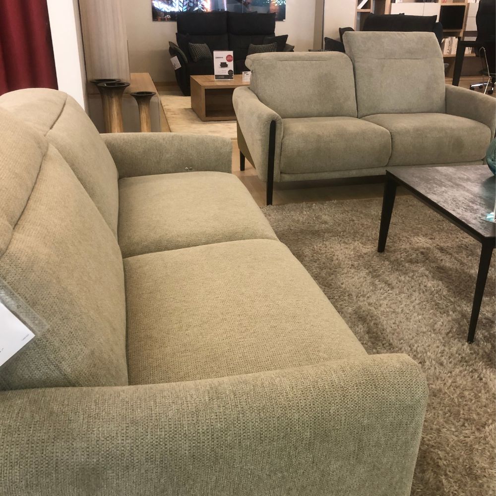 Ensemble Canapés Modèle DEESSE BB210 avec 2 relax électrique +  BB180 FIXE