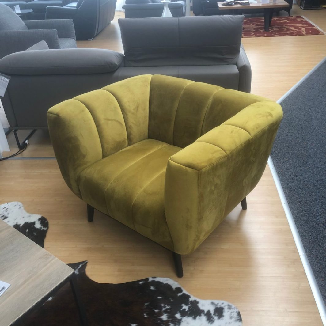 Fauteuil Amaro en Velour