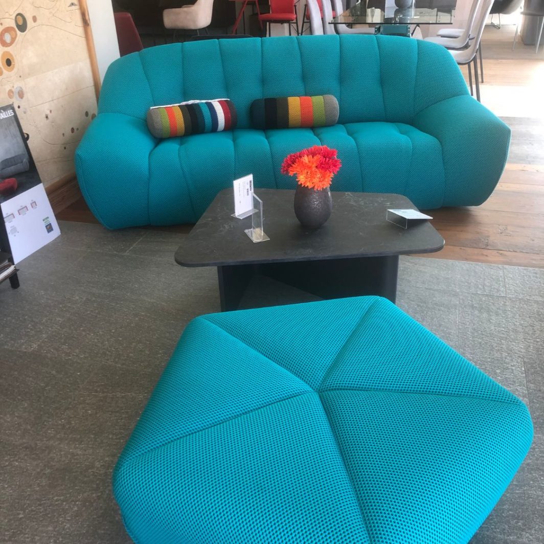 Canapé Snow 2.5 places + Pouf