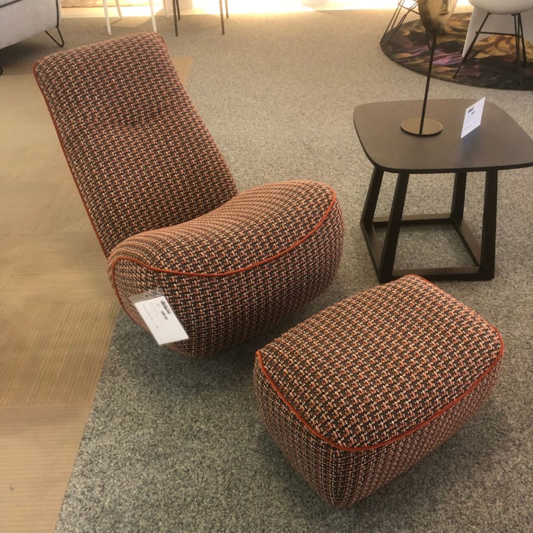 SWING  FAUTEUIL + POUF Gautier C1YAA7 +  C1YTA7